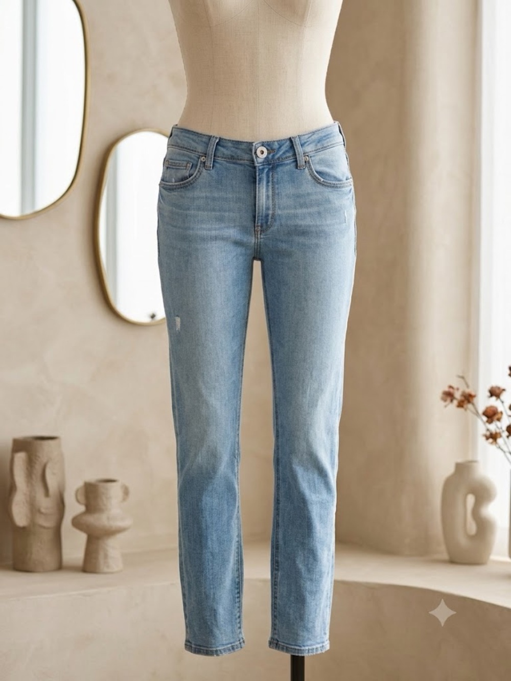DL1961 Angel Mid-Rise Skinny Ankle Jeans Size 29